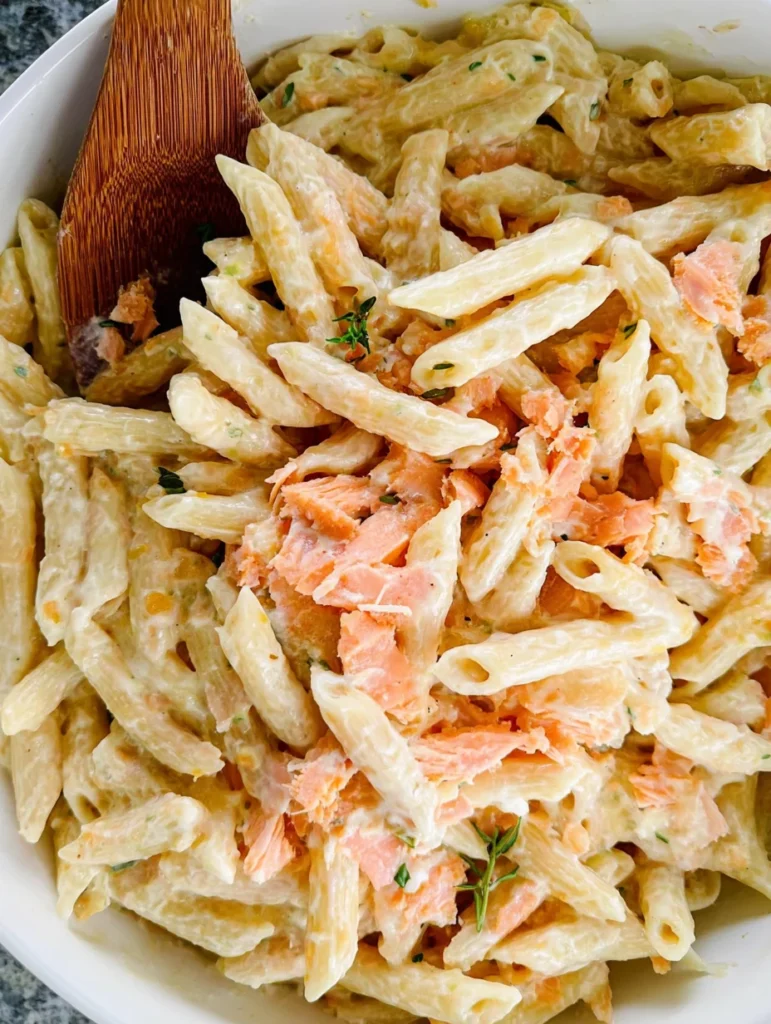 Salmon Alfredo