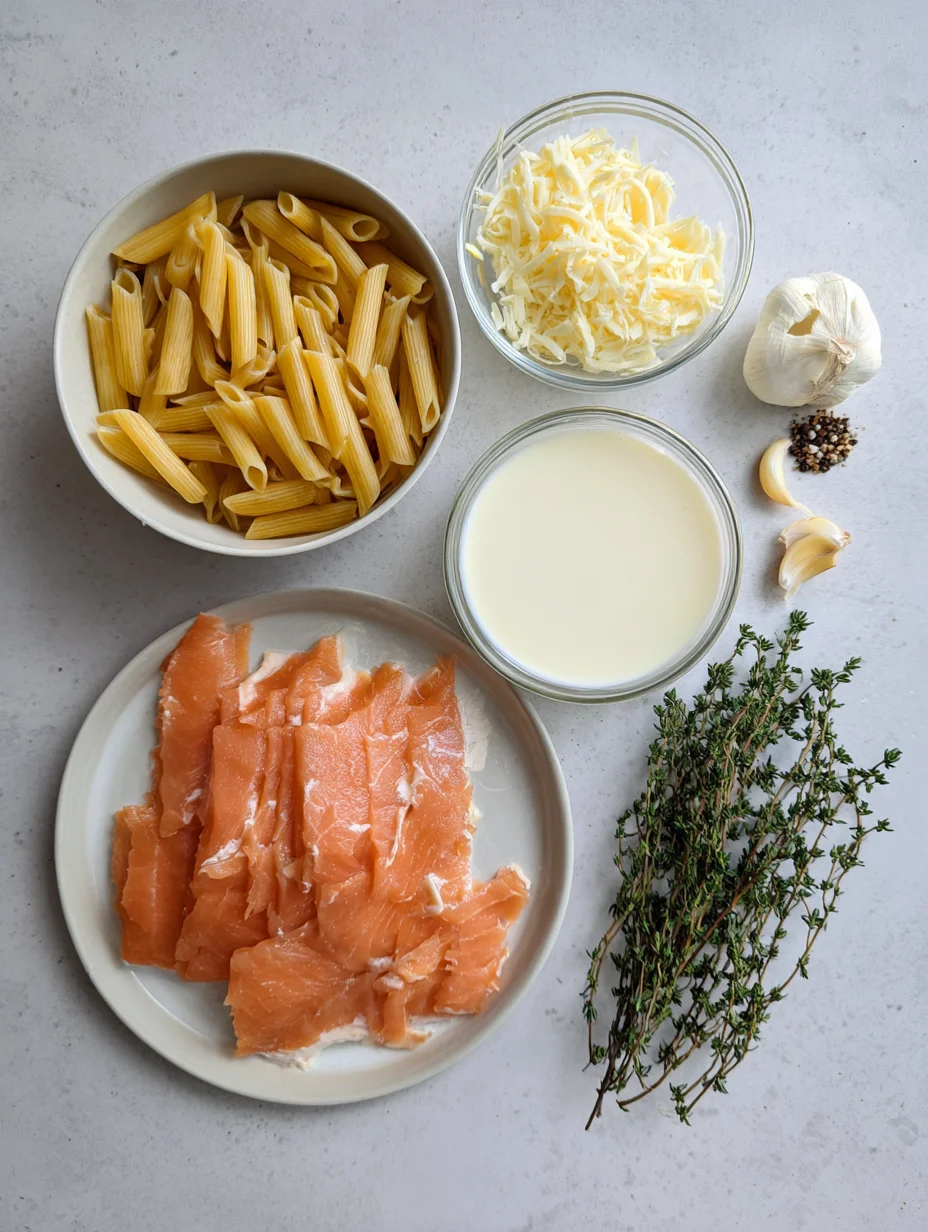 Salmon Alfredo
