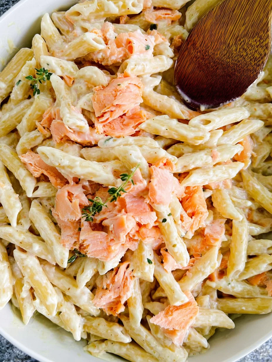 Salmon Alfredo