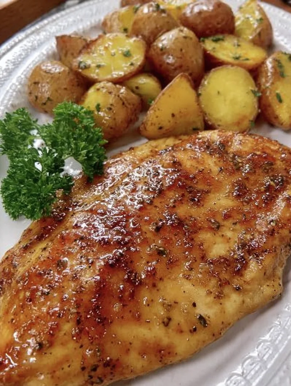 Sheet Pan Chicken and Potatoes