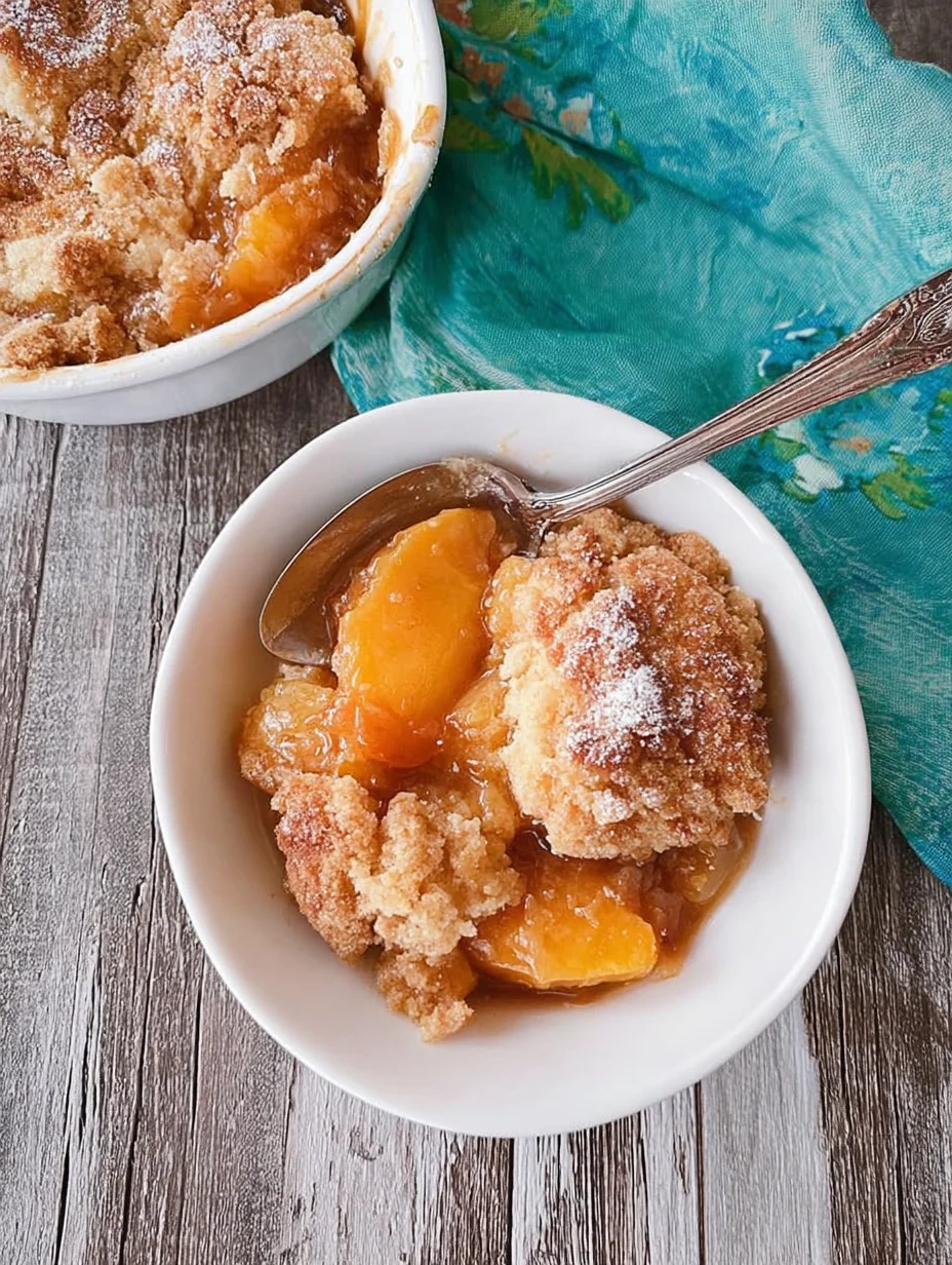 Southern Peach Cobbler