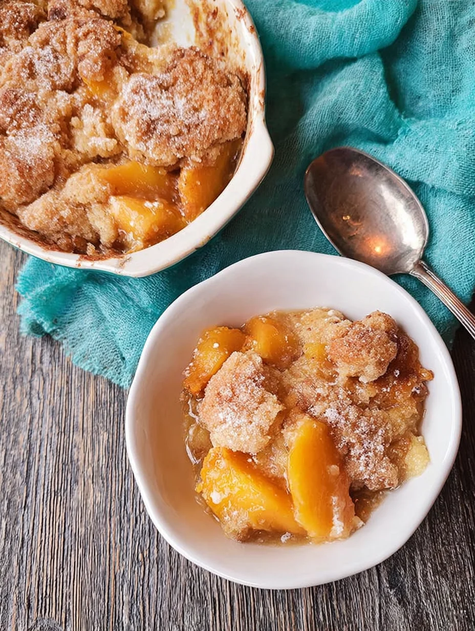 Southern Peach Cobbler