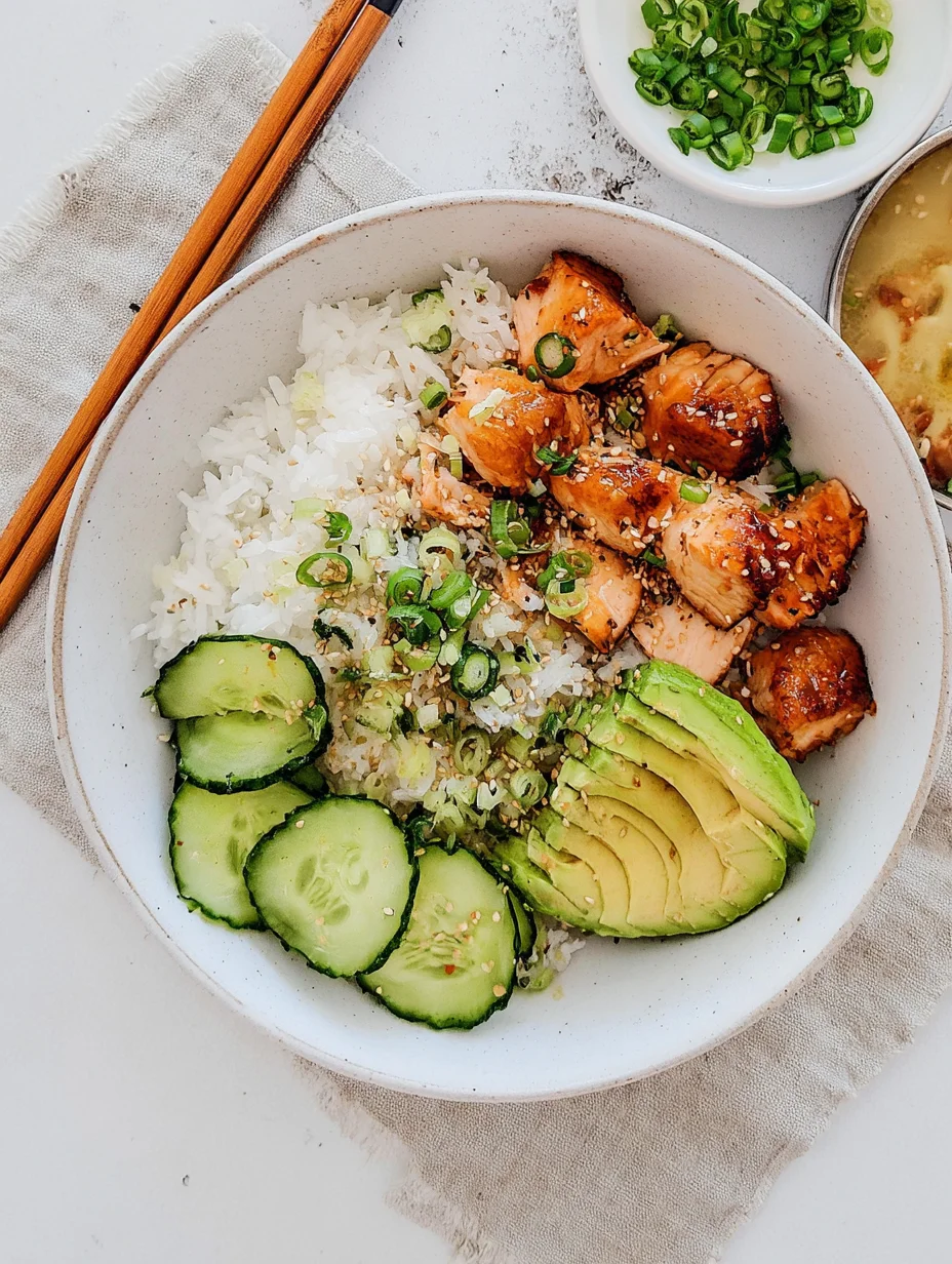 Spicy Salmon Bowls