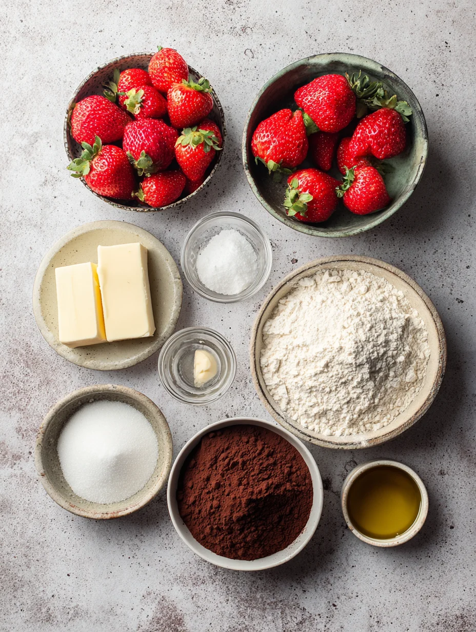 Strawberry Chocolate Cake