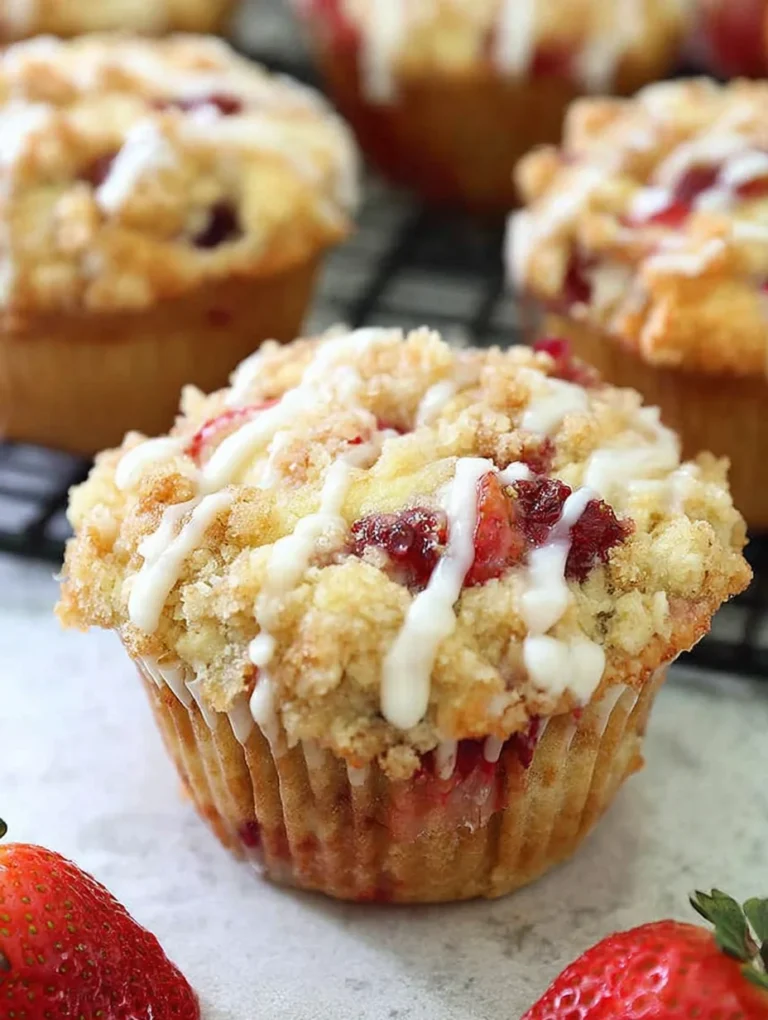 Strawberry Cream Cheese Muffins
