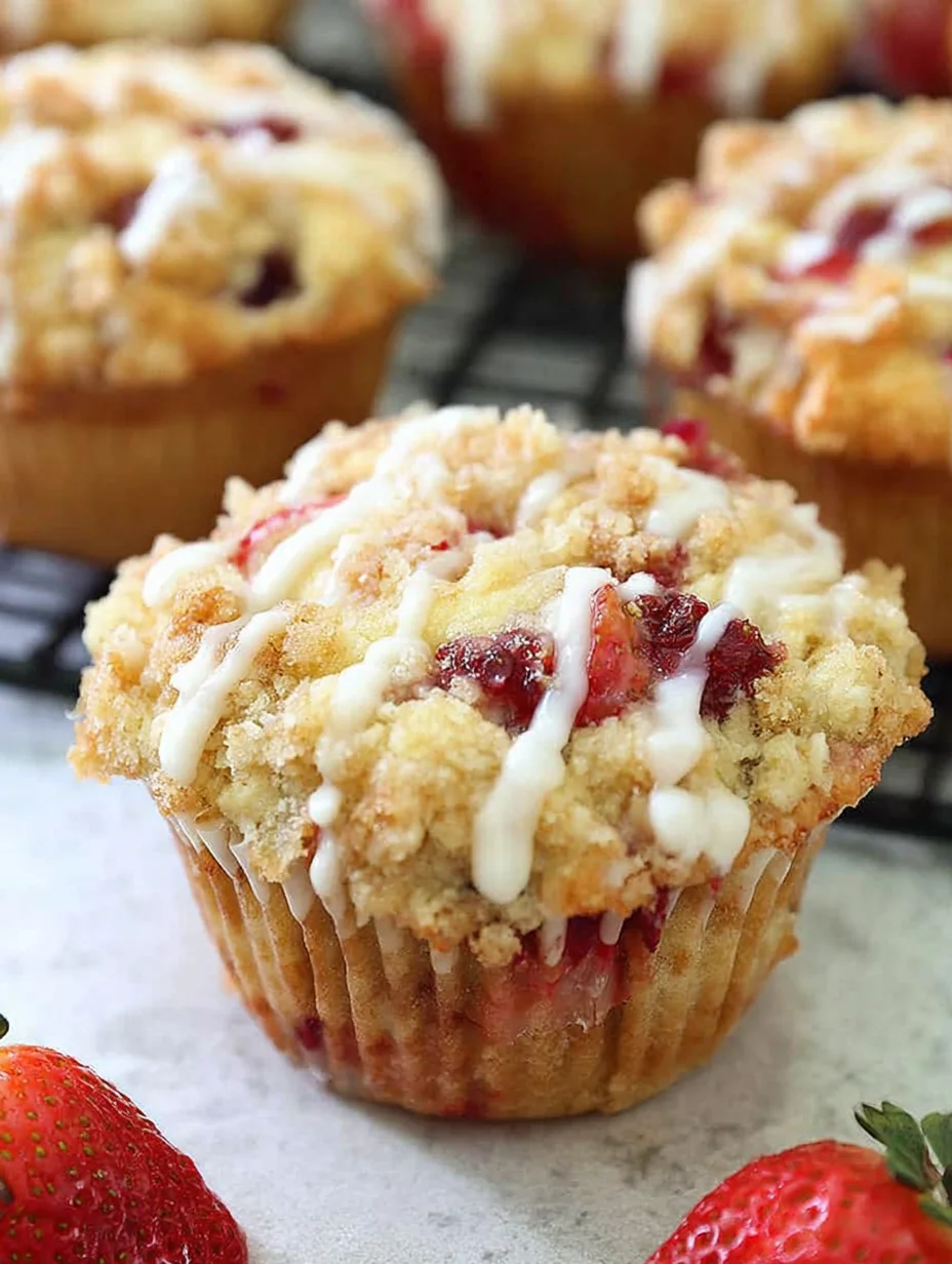 Strawberry Cream Cheese Muffins