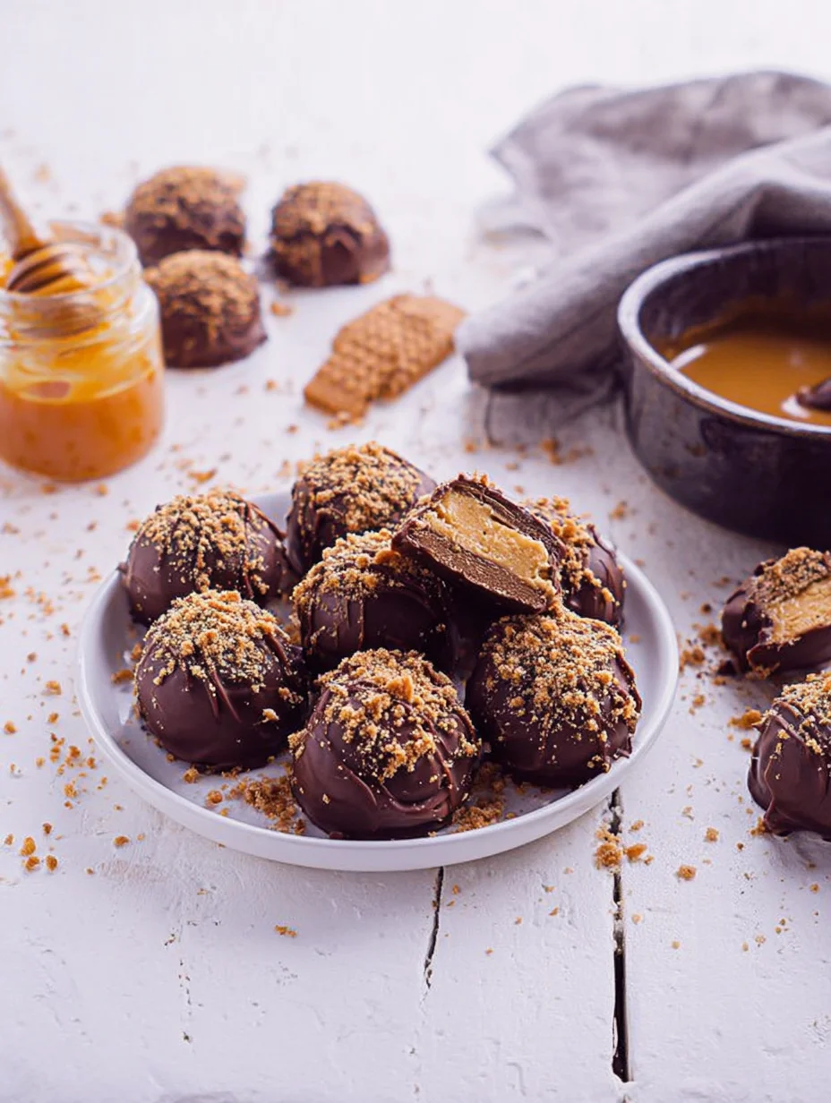 Truffles au Spéculoos