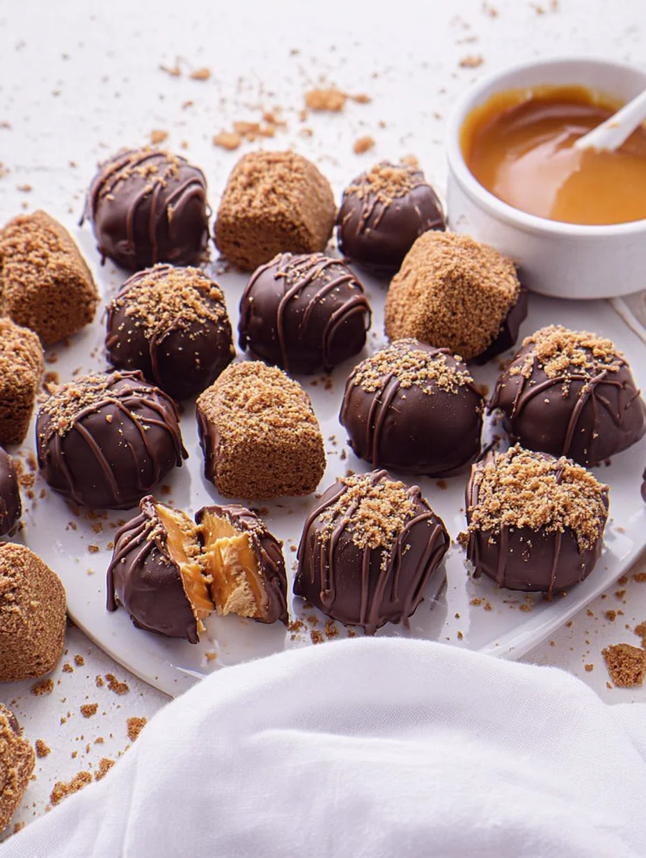 Truffles au Spéculoos