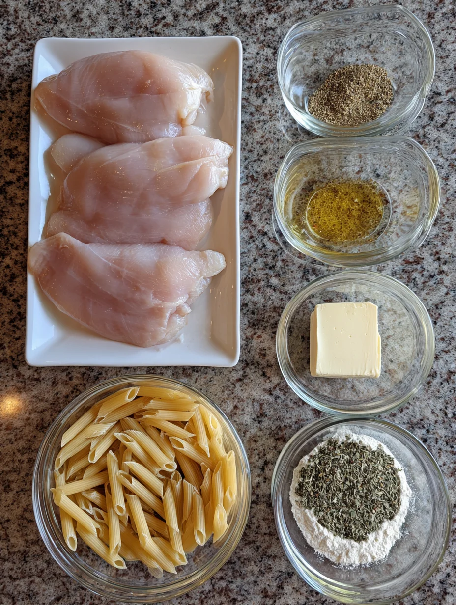 White Cheddar Chicken Pasta