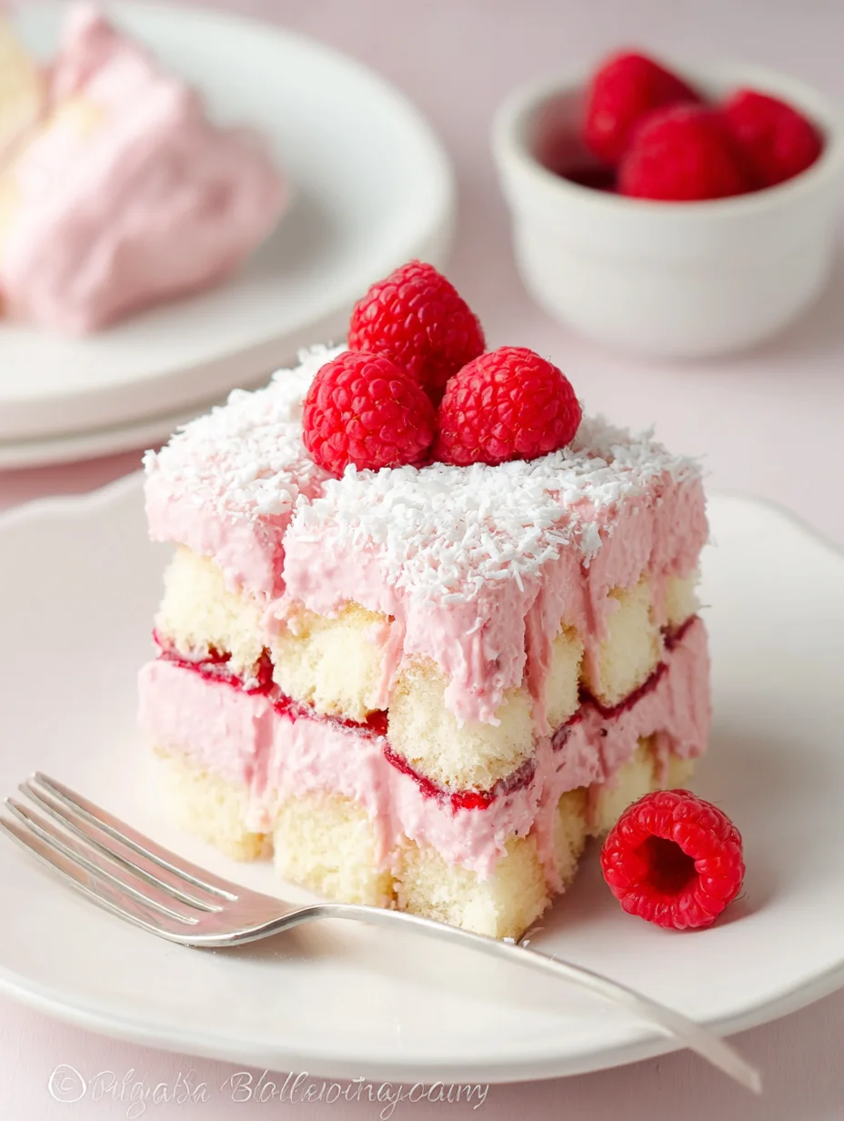 White Chocolate Raspberry Tiramisu