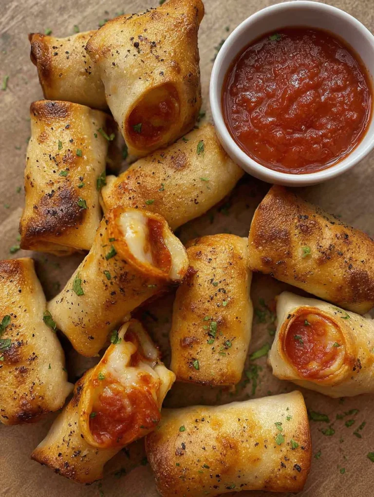 Air Fryer Pizza Rolls