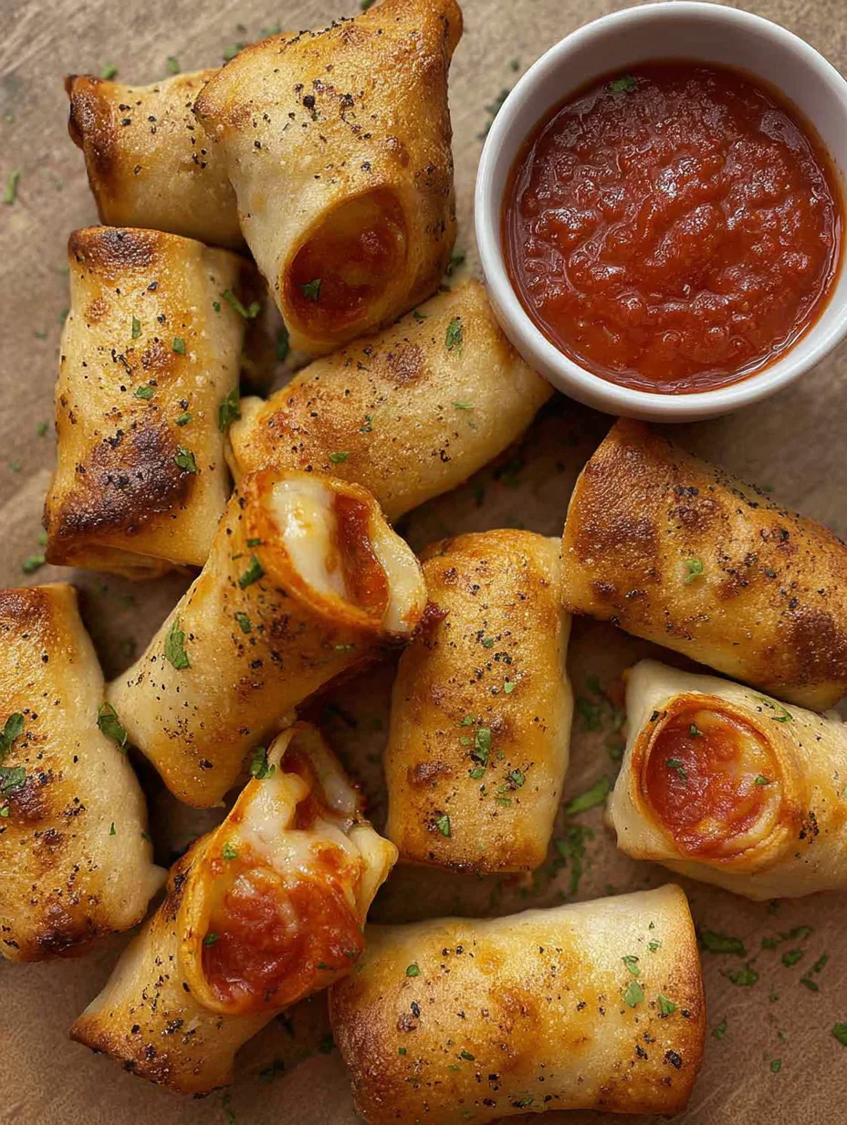 Air Fryer Pizza Rolls