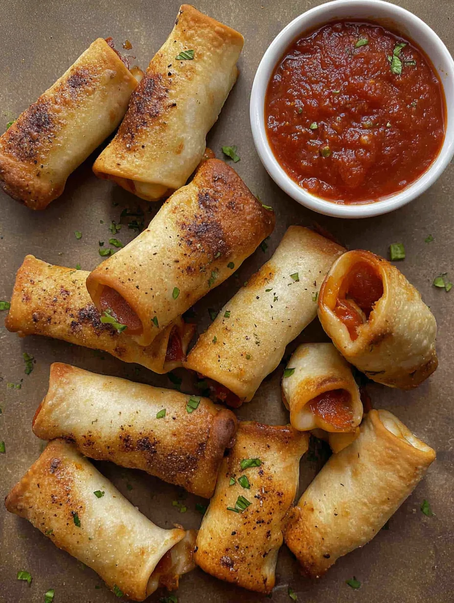 Air Fryer Pizza Rolls