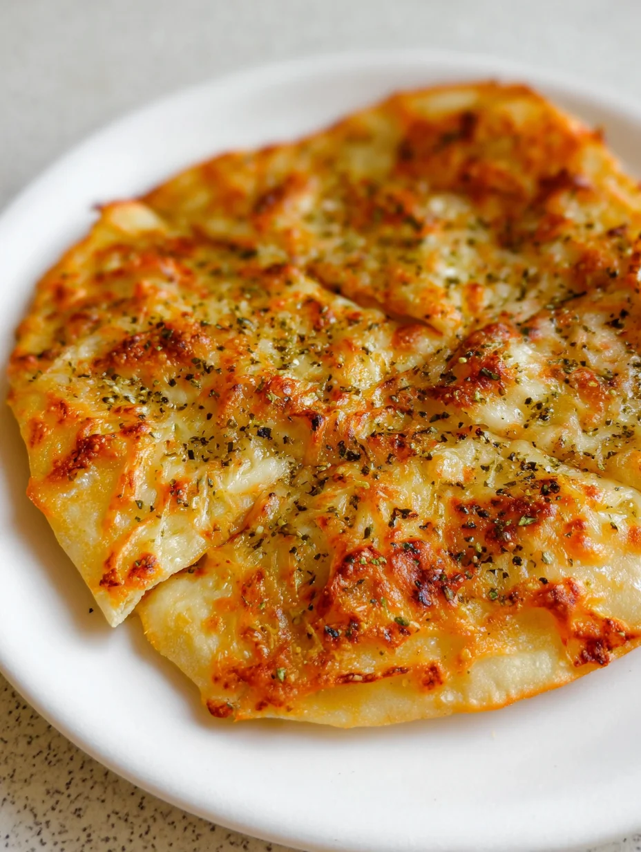 Air Fryer Tortilla Garlic Bread