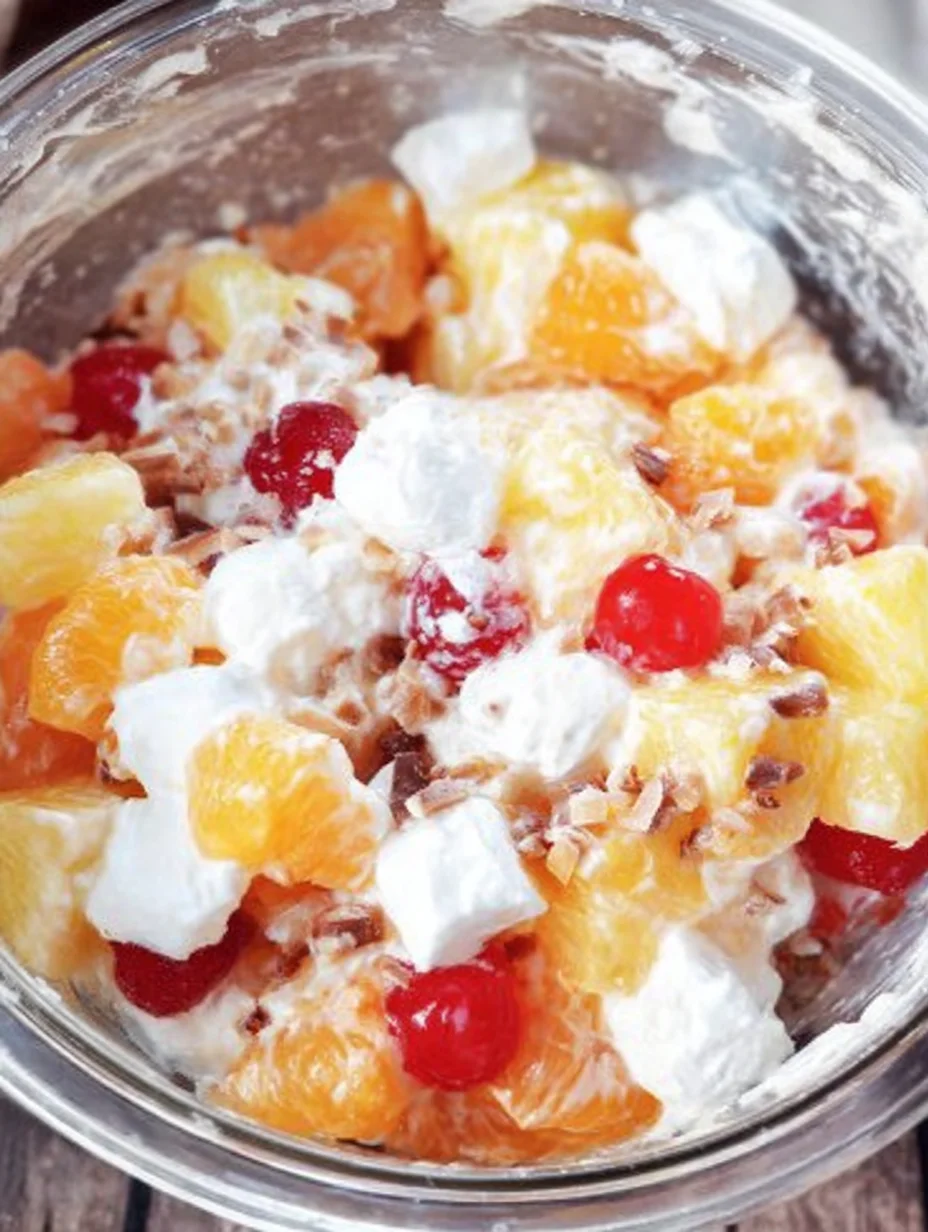 Ambrosia Salad with Cool Whip