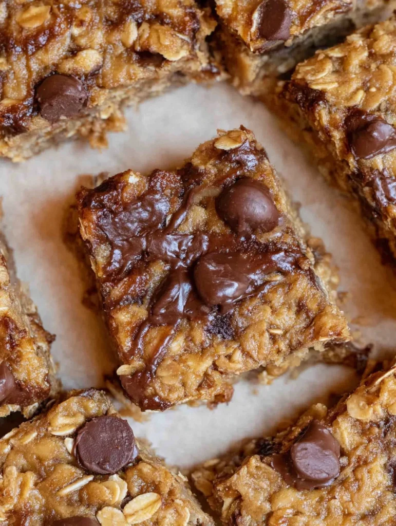 Banana Oatmeal Bars