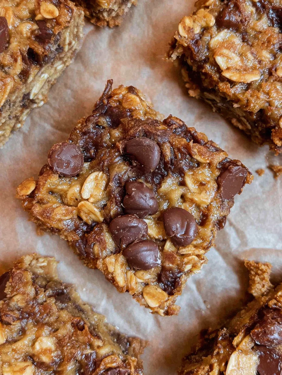 Banana Oatmeal Bars
