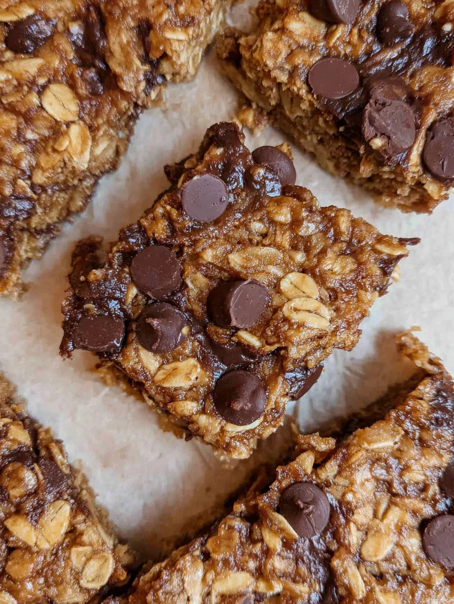 Banana Oatmeal Bars