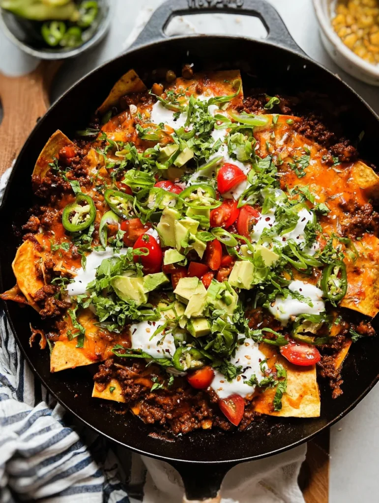 Beef Skillet Enchiladas
