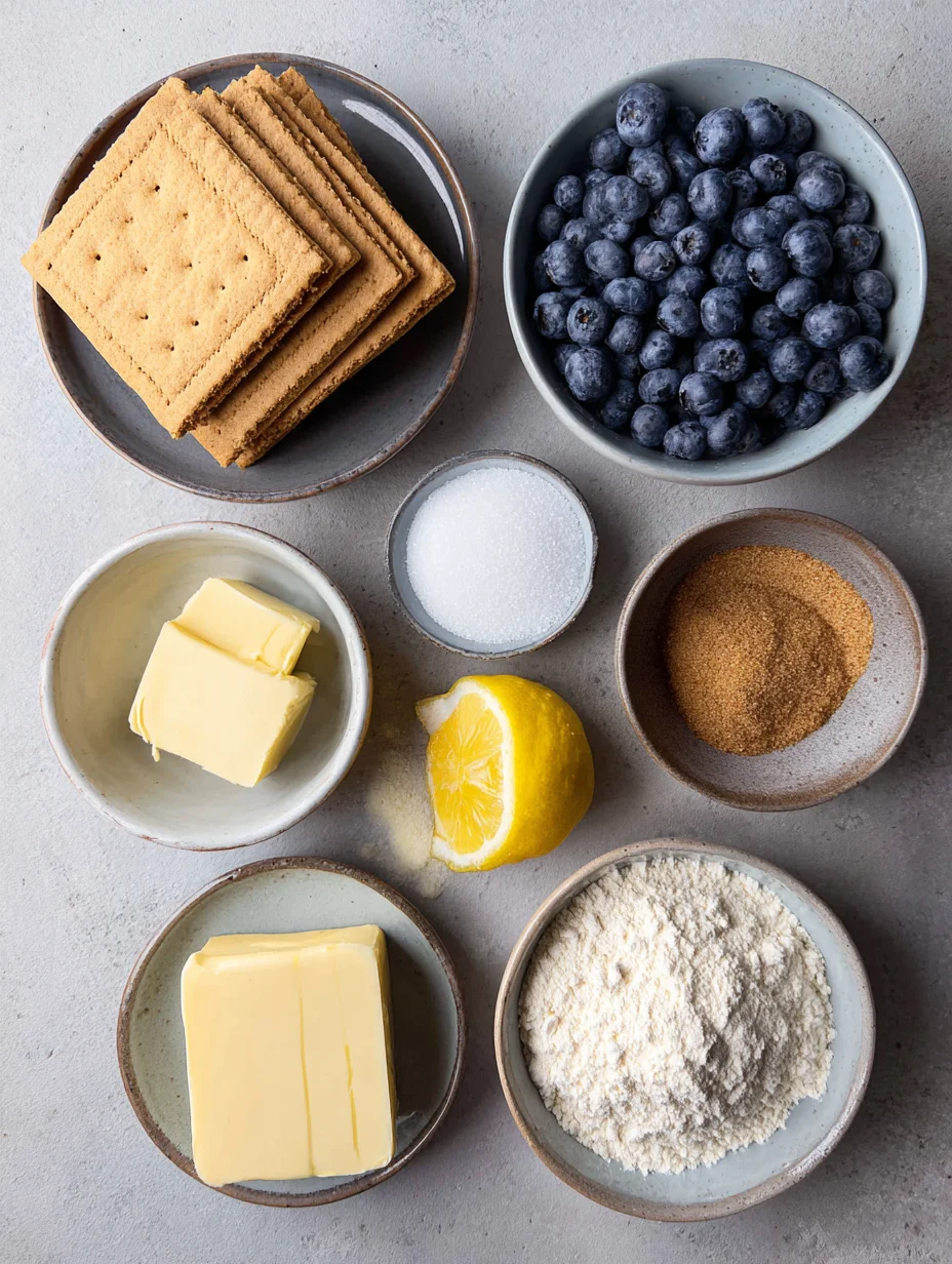 Blueberry Crumble Cheesecake
