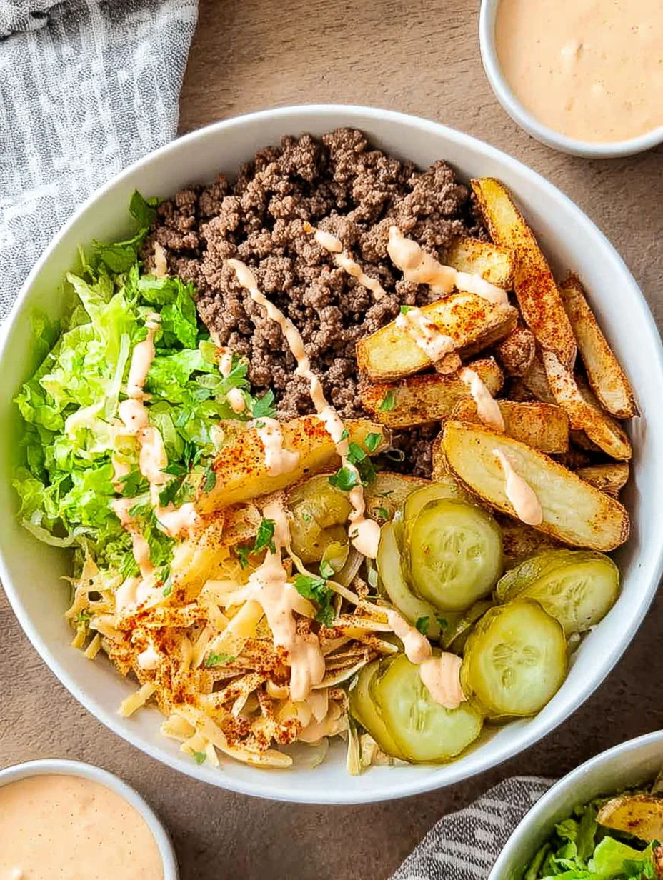 Burger Bowls