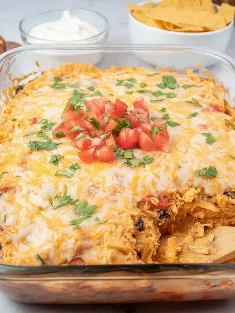 Chicken Taco Casserole