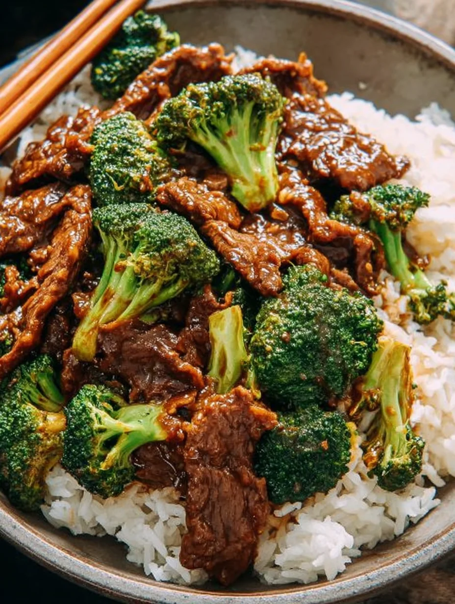 Chinese Beef and Broccoli