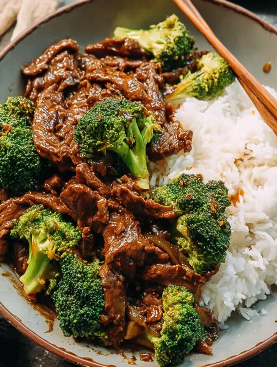 Chinese Beef and Broccoli
