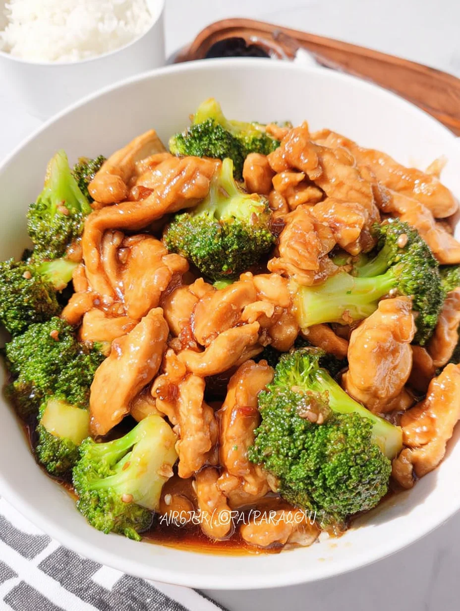 Chinese Chicken and Broccoli