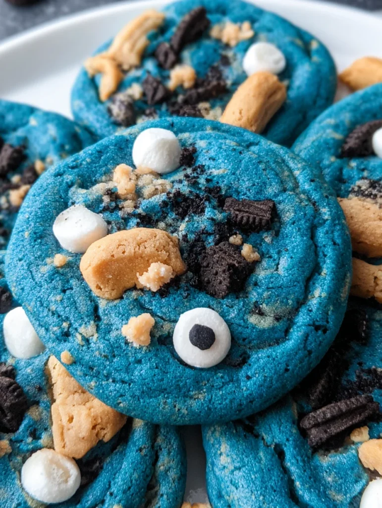 Cookie Monster Cookie Recipe