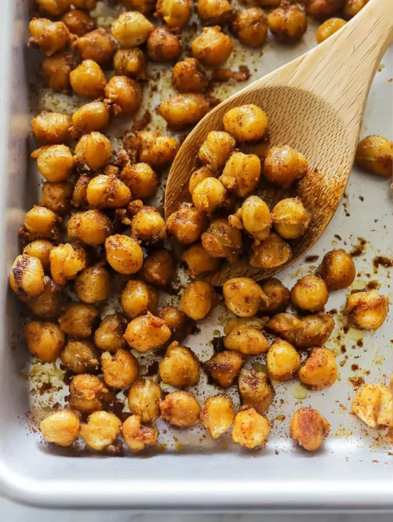Crispy Oven Roasted Chickpeas
