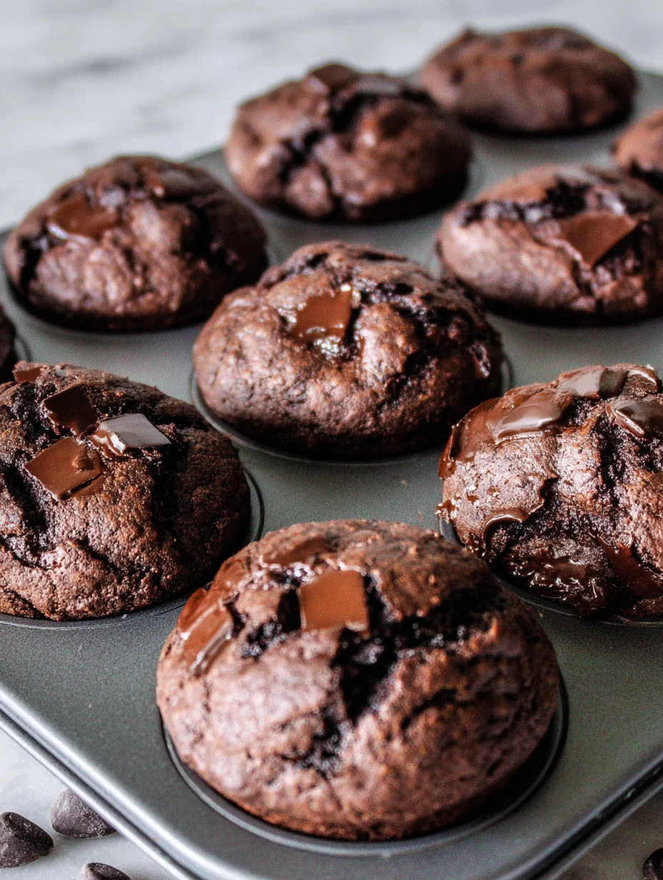 Double Chocolate Chip Muffins