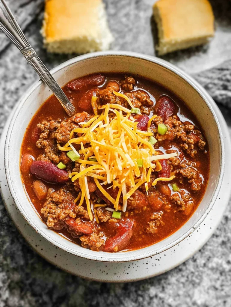 Easy Homemade Chili