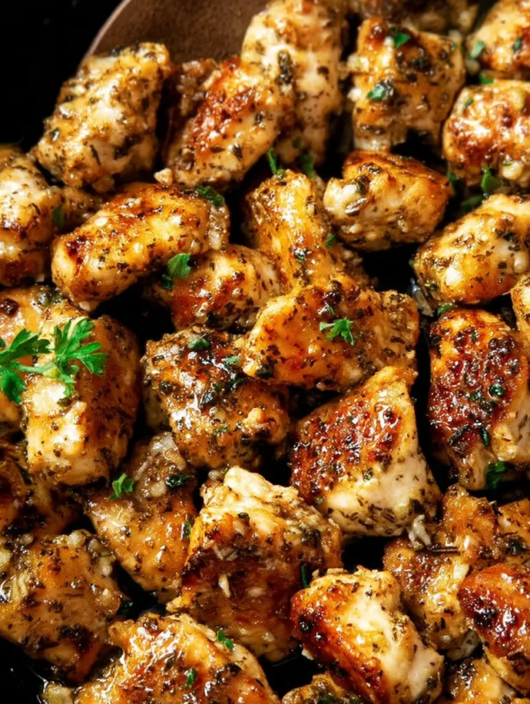 Garlic Butter Chicken Bites