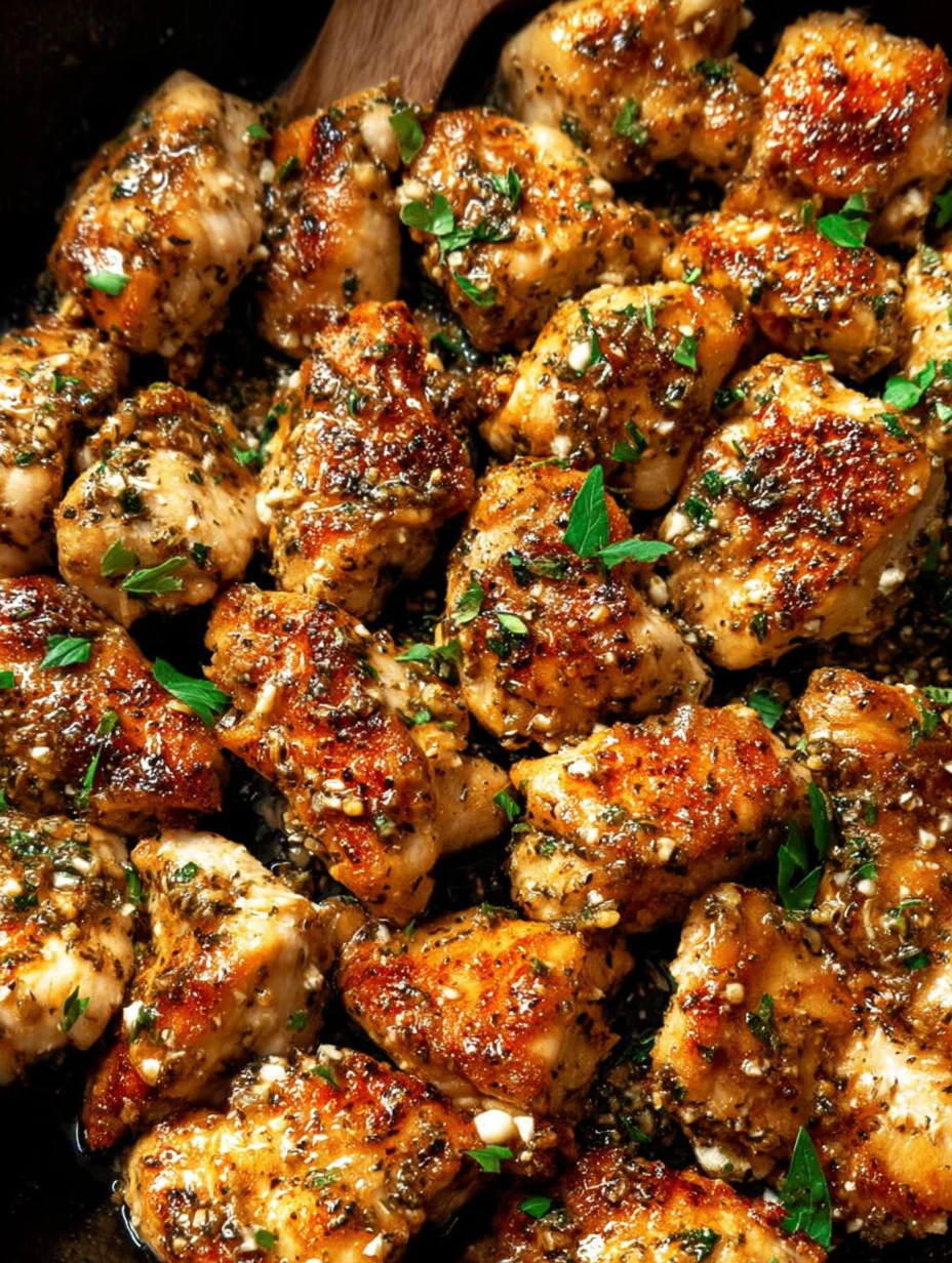 Garlic Butter Chicken Bites