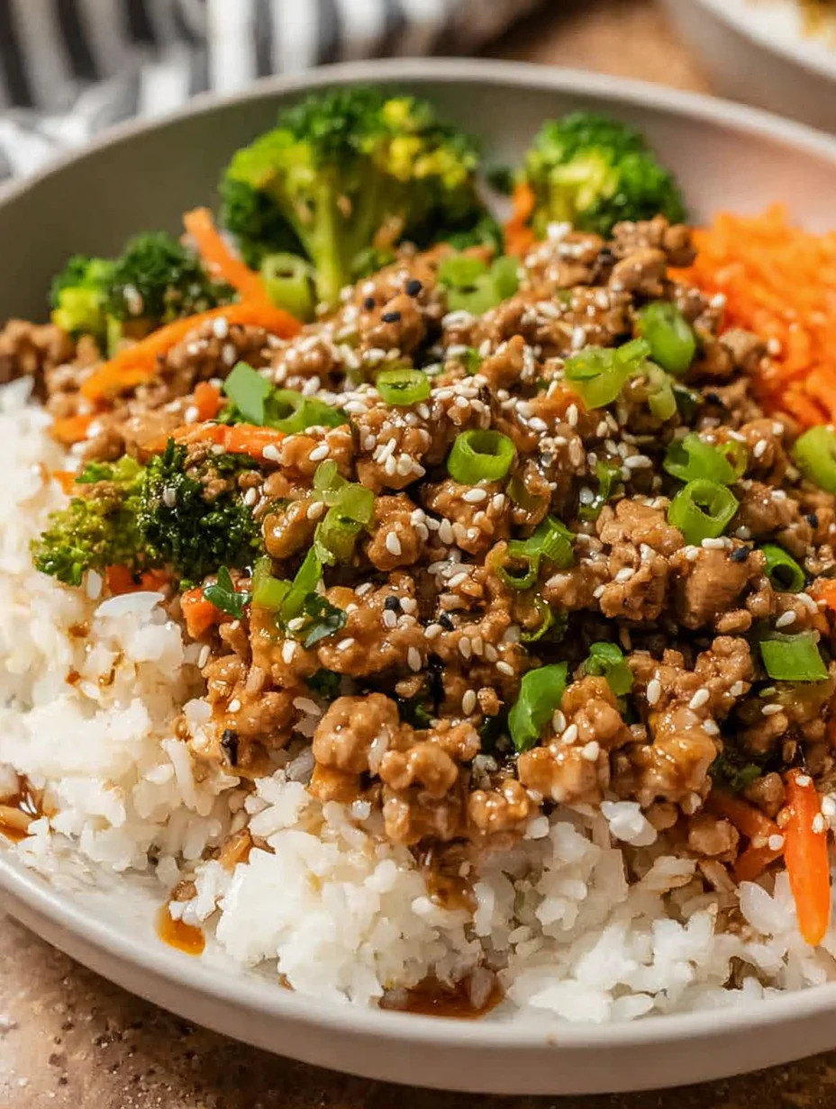Ground Turkey Teriyaki Stir Fry
