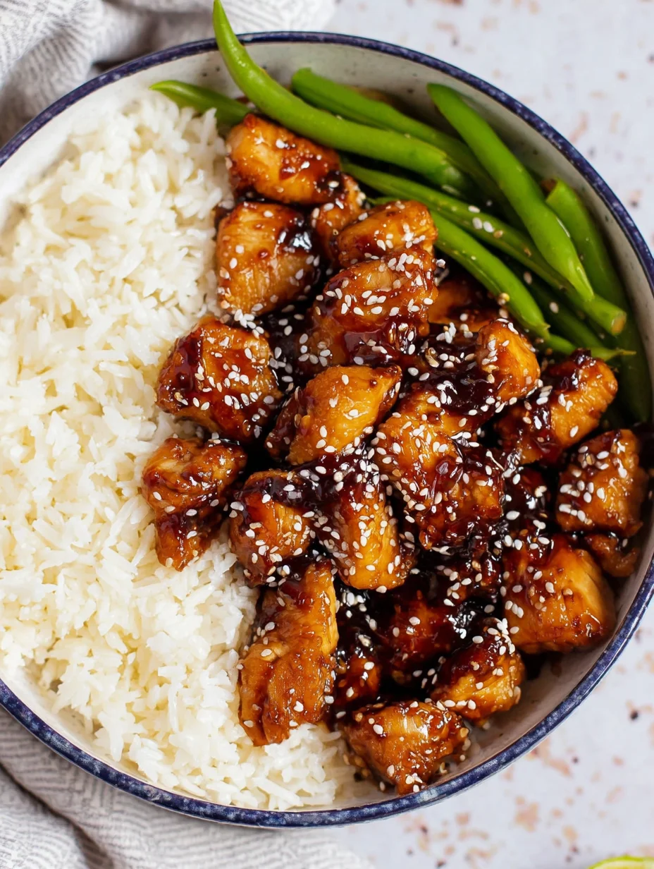 Healthy Sesame Chicken