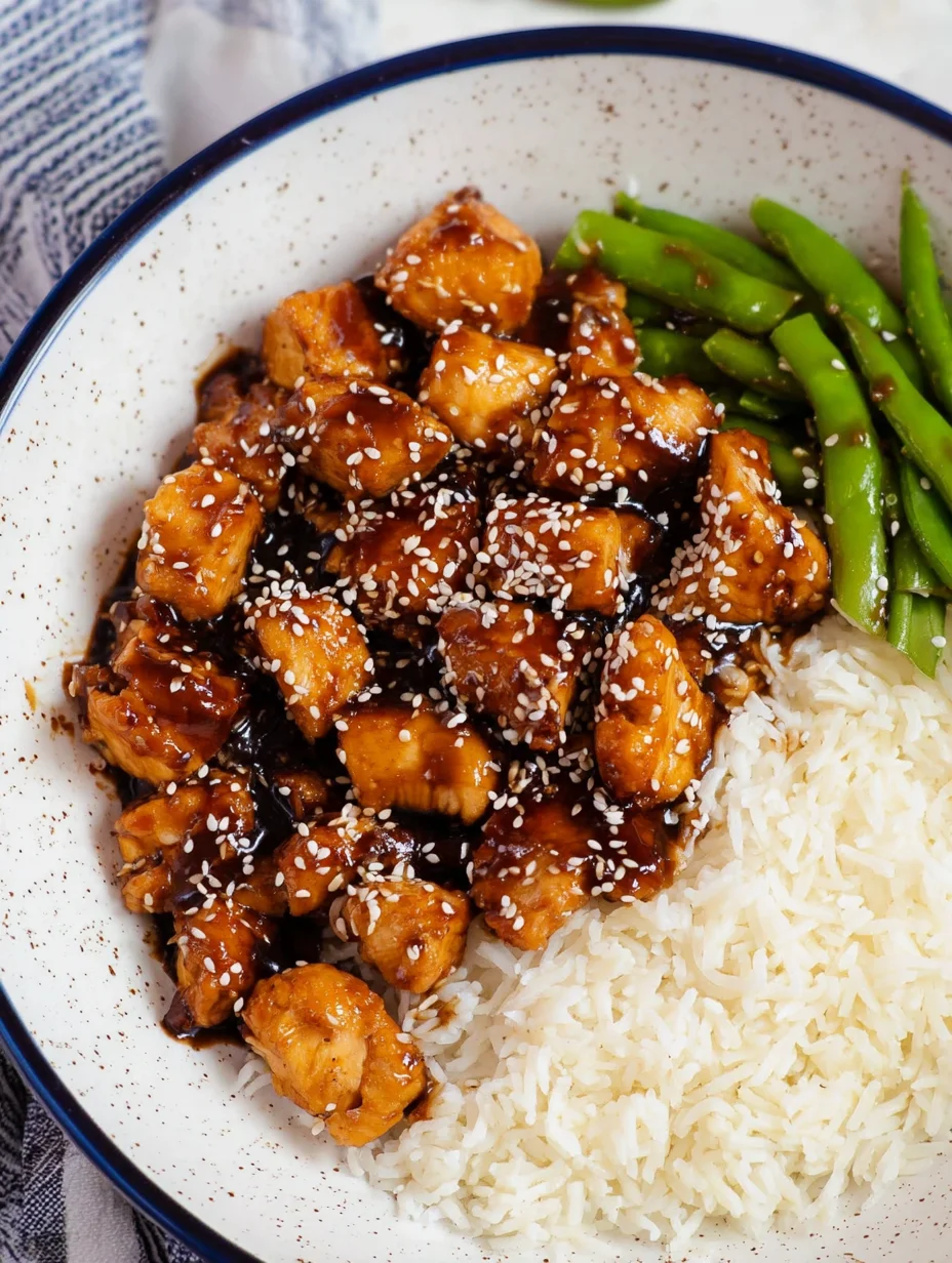 Healthy Sesame Chicken