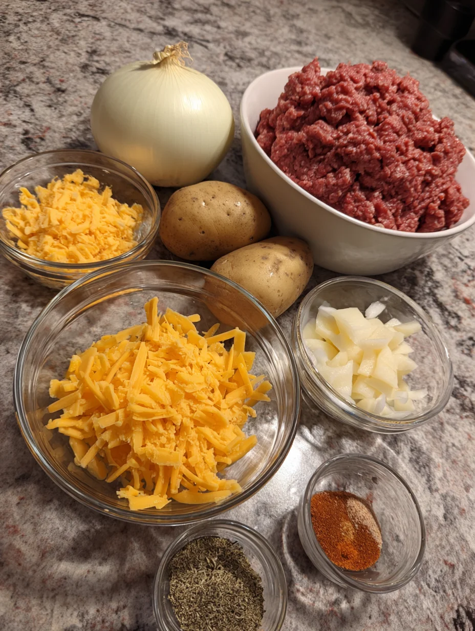 Hobo Casserole Ground Beef