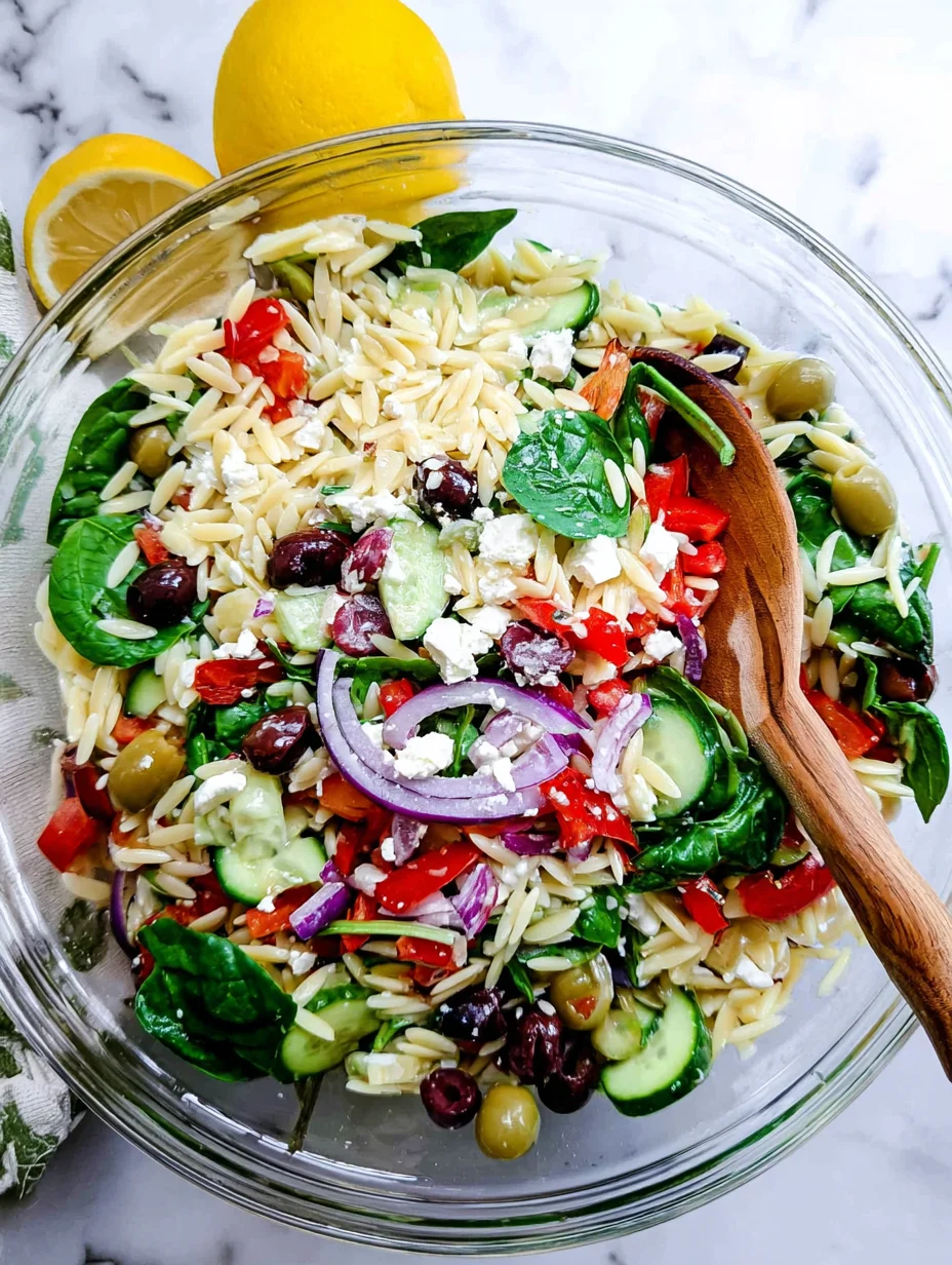 Mediterranean Orzo Salad