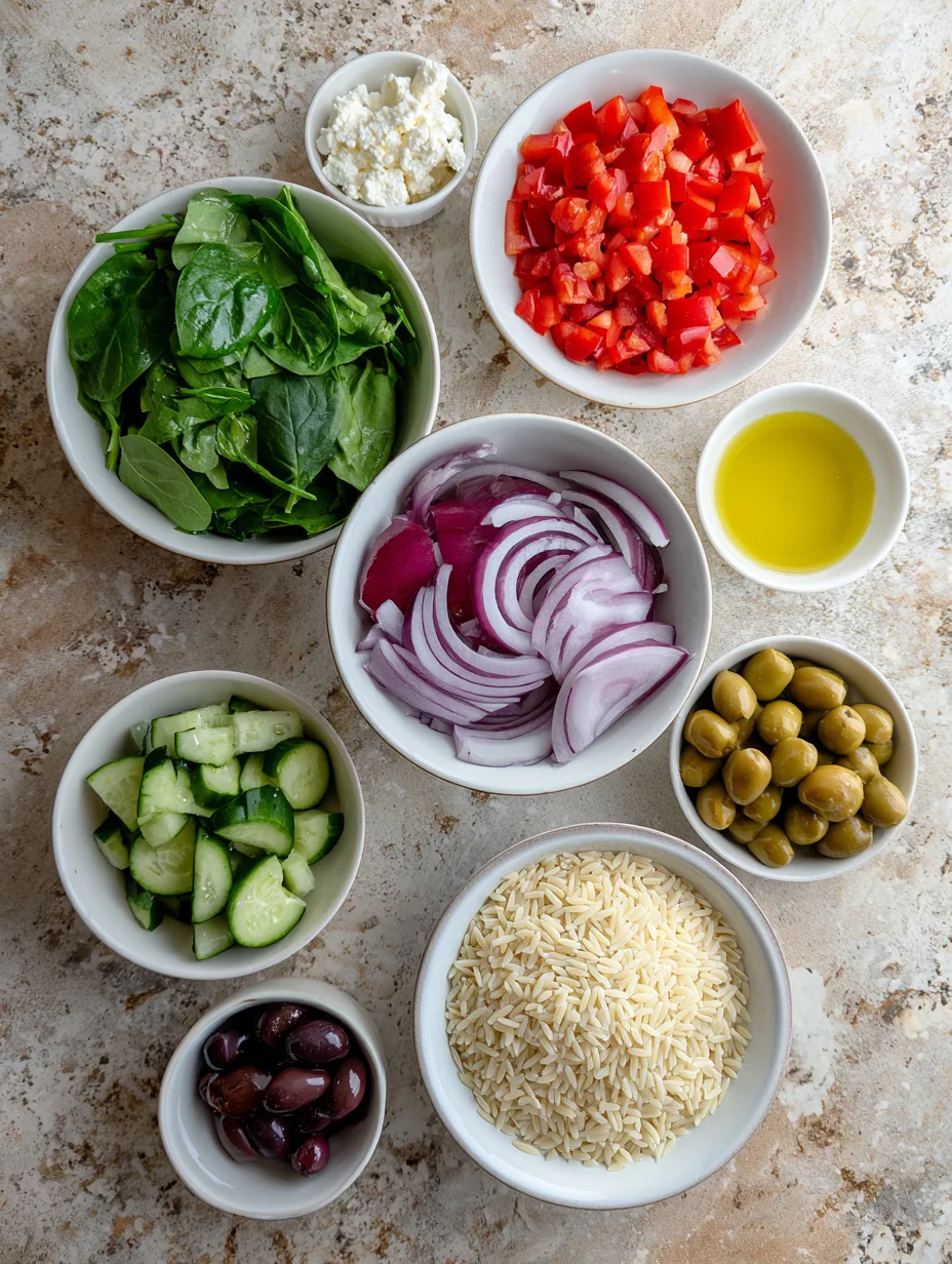 Mediterranean Orzo Salad