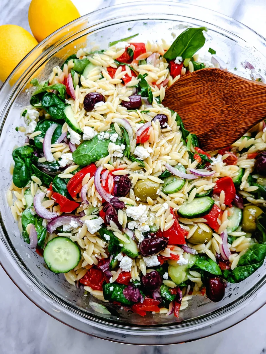 Mediterranean Orzo Salad
