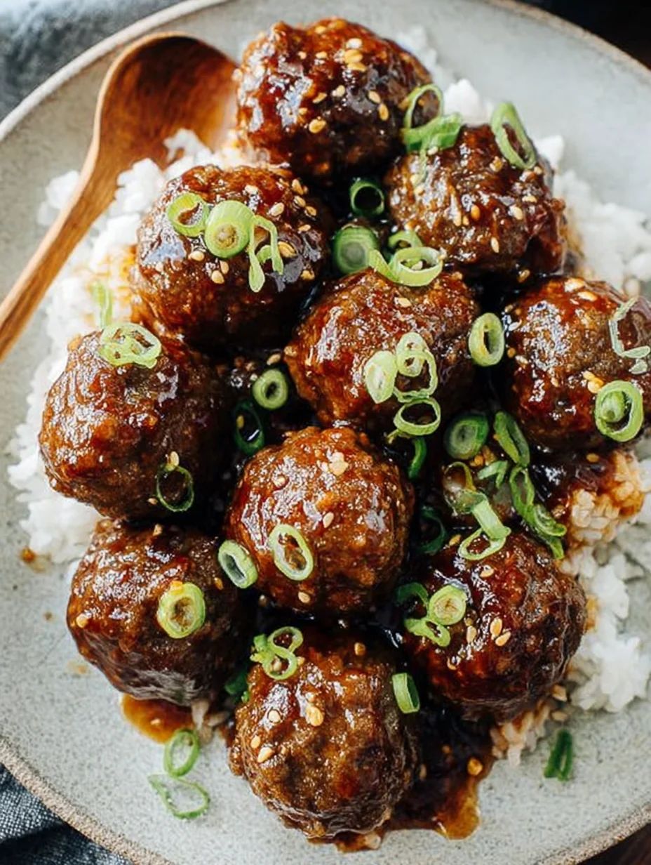 Mongolian Meatballs