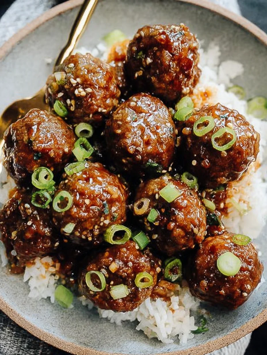 Mongolian Meatballs