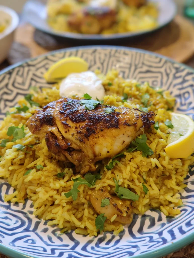 Moroccan Chicken & Rice