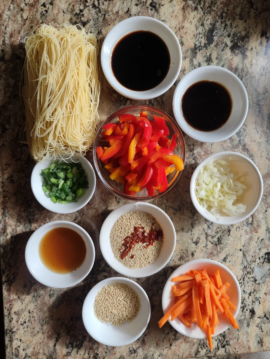 No Cook Noodle Salad