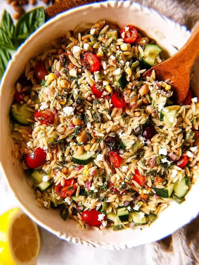 Orzo Pasta Salad