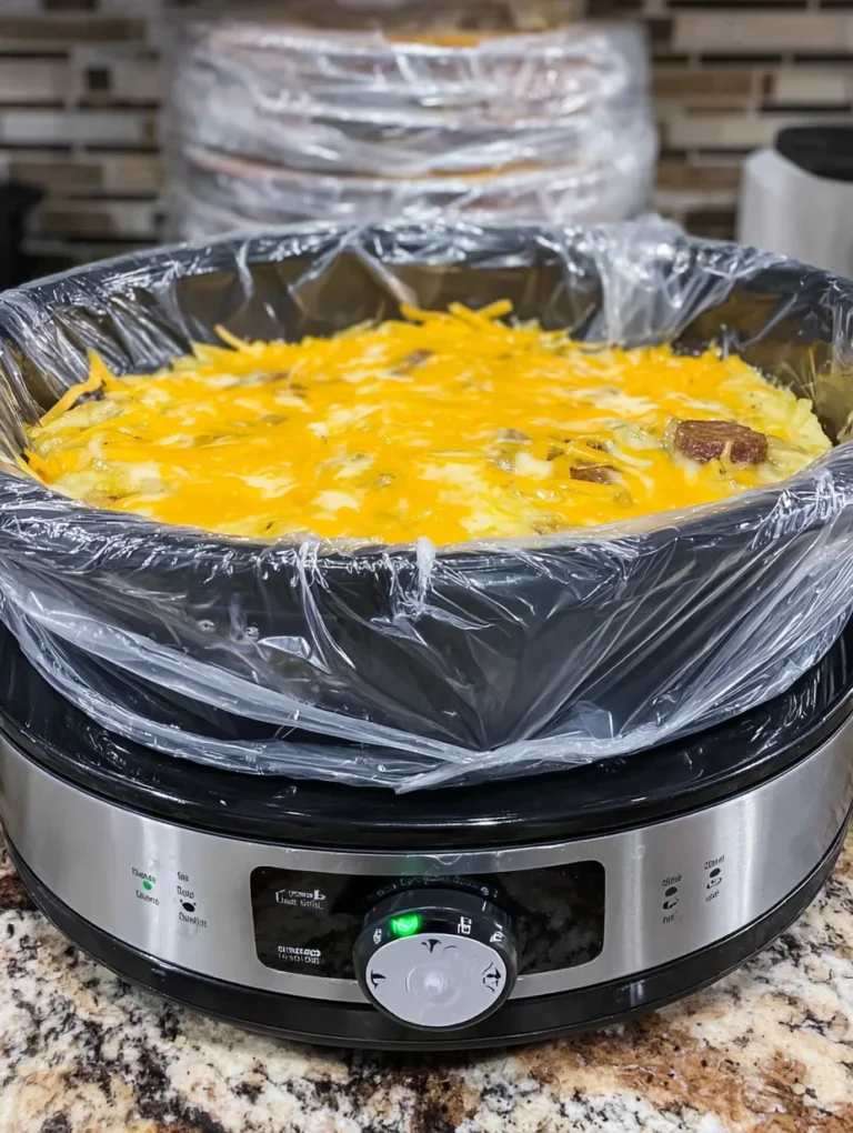 Overnight Slow Cooker Breakfast Casserole