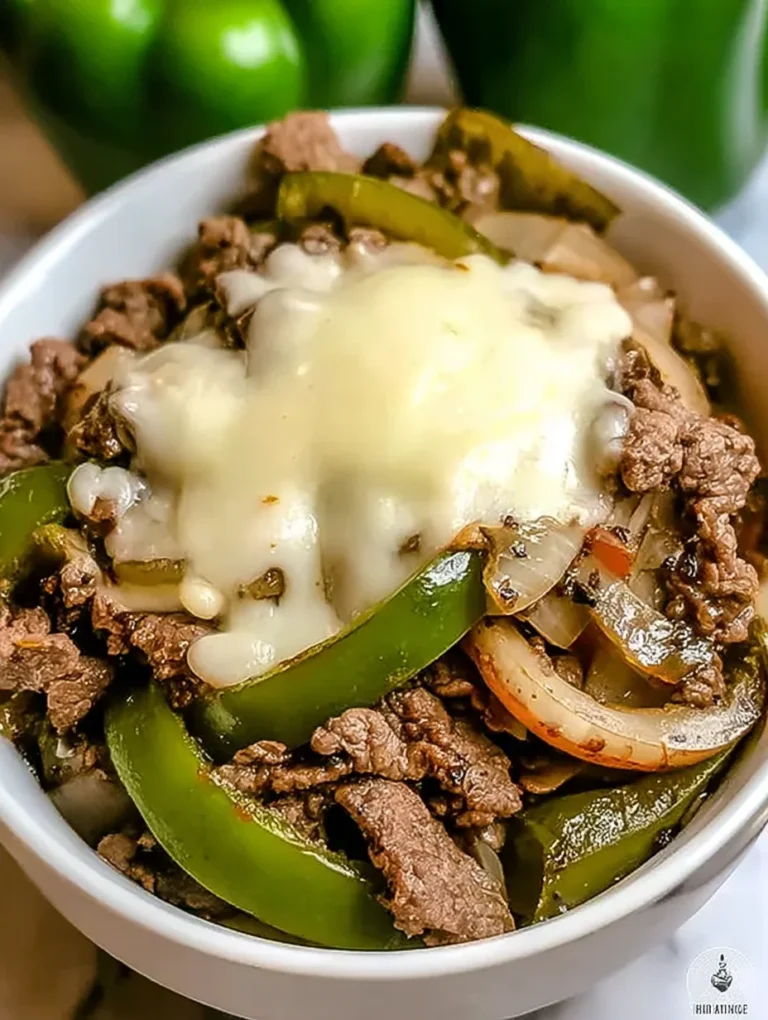 Philly Cheesesteak Bowls