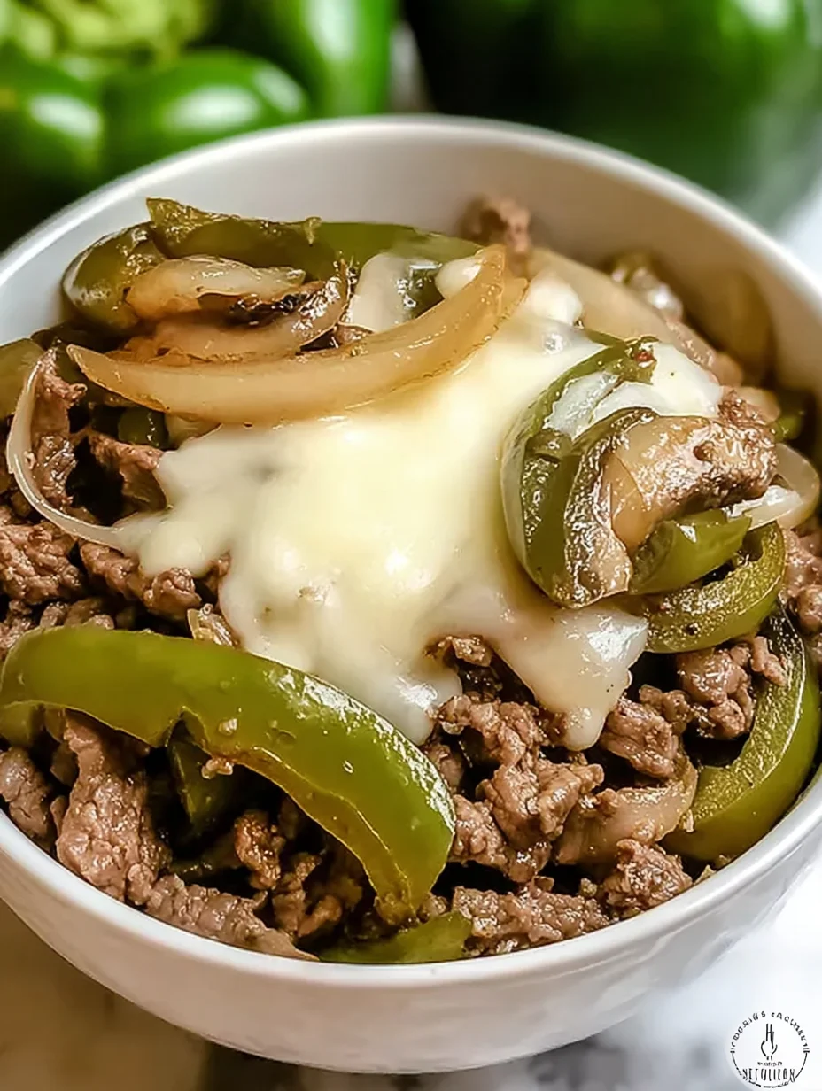 Philly Cheesesteak Bowls